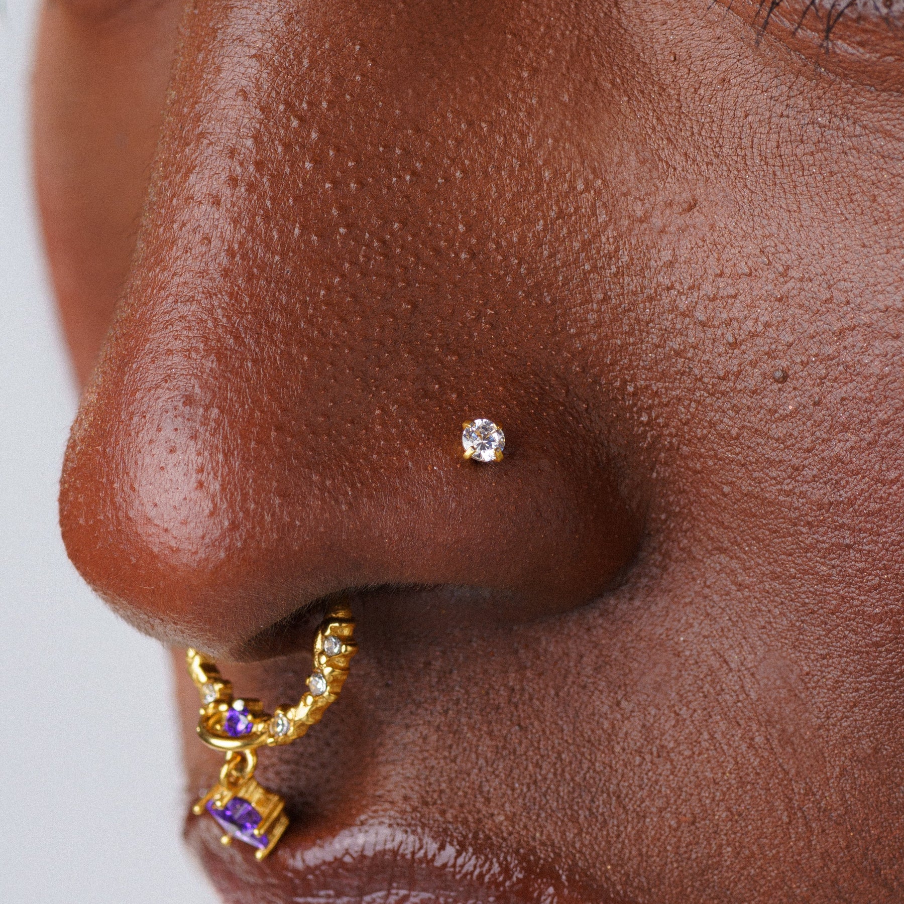 Diamond piercings