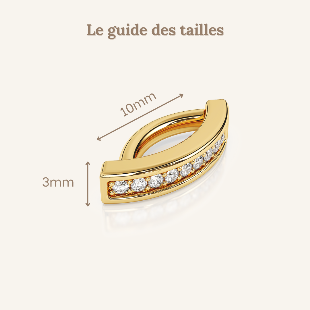 piericng nombril taille