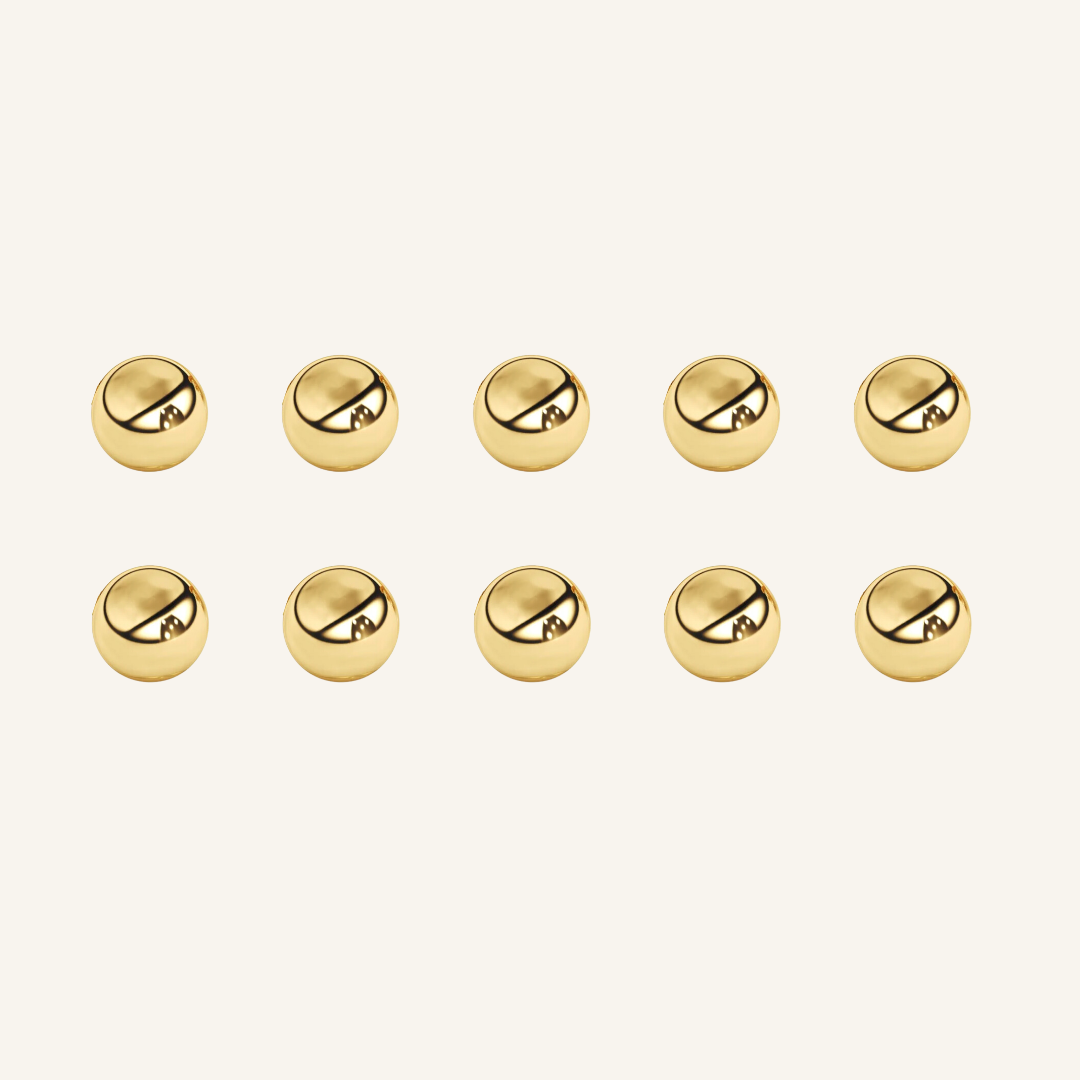 Set of 10 balls