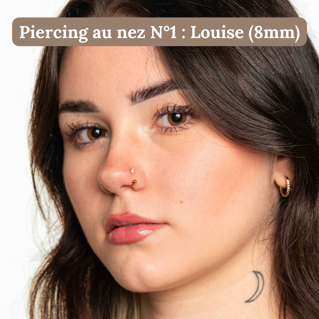 Coffret cadeau : 4 vrais piercings au nez